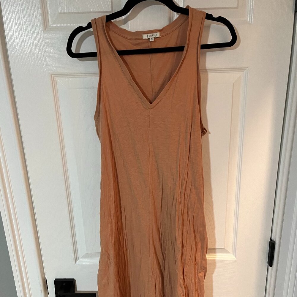 Z Supply Peach Maxi Dress